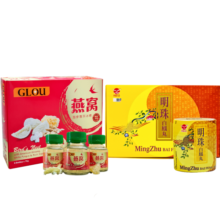 Buy HAI-O MingZhu Bai Feng Wan (8's x 12g) + GLOU Bird's