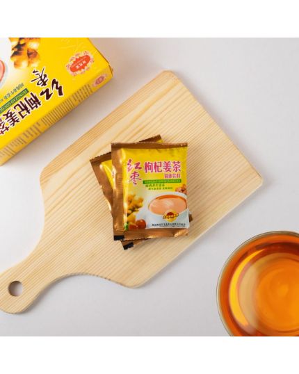 YU YUAN TANG Hongzao Gouqi Ginger Tea (12 bags x 10g)