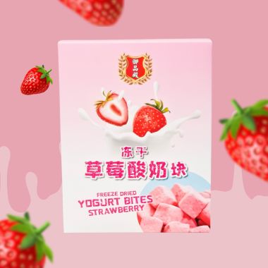 FREEZE DRIED YOGURT BITES STRAWBERRY 30G