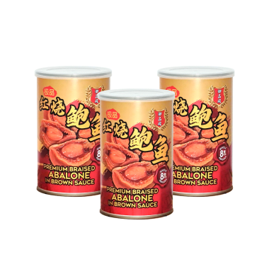 YPD Premium Braised Abalone In Brown Sauce (425G + 425G + 425G)