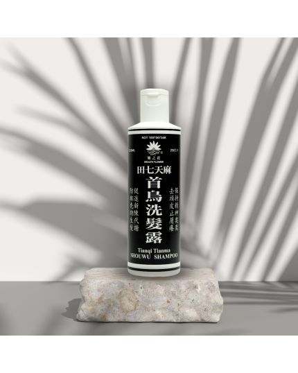 HEALTH FLOWER Tianqi Tianma Shouwu Shampoo (250ml)