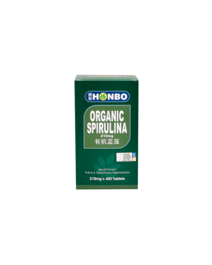 HONBO Organic Spirulina (400&#039;s)