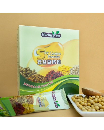 HERBY 5 Soy Grains Powder (13's)