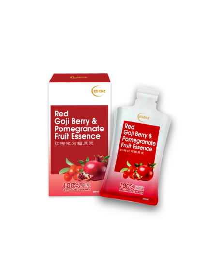 ESENZ Red Goji Berry &amp; Pomegranate Fruit Essence (10&#039;S x 30ML)