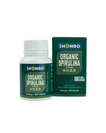 HONBO Organic Spirulina (400&#039;s)