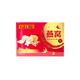 GLOU Bird's Nest with American Ginseng, White Fungus & Rock Sugar (6's x 70g)