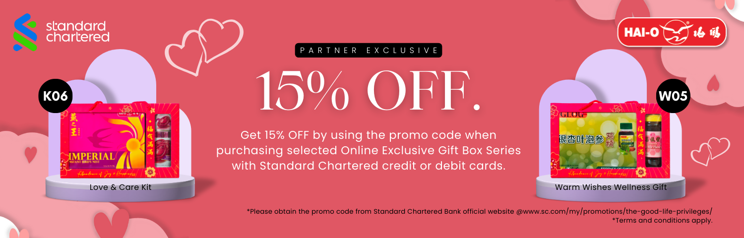 【STANDARD CHARTERED BANK】15% OFF when purchase selected Online Exclusive Parents Day Gift Series