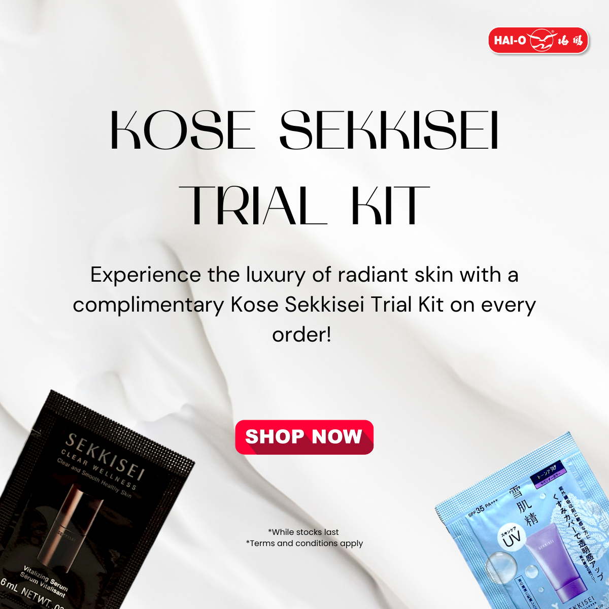 KOSE Malaysia - Kose Sekkisei Trial Kit Giveaway