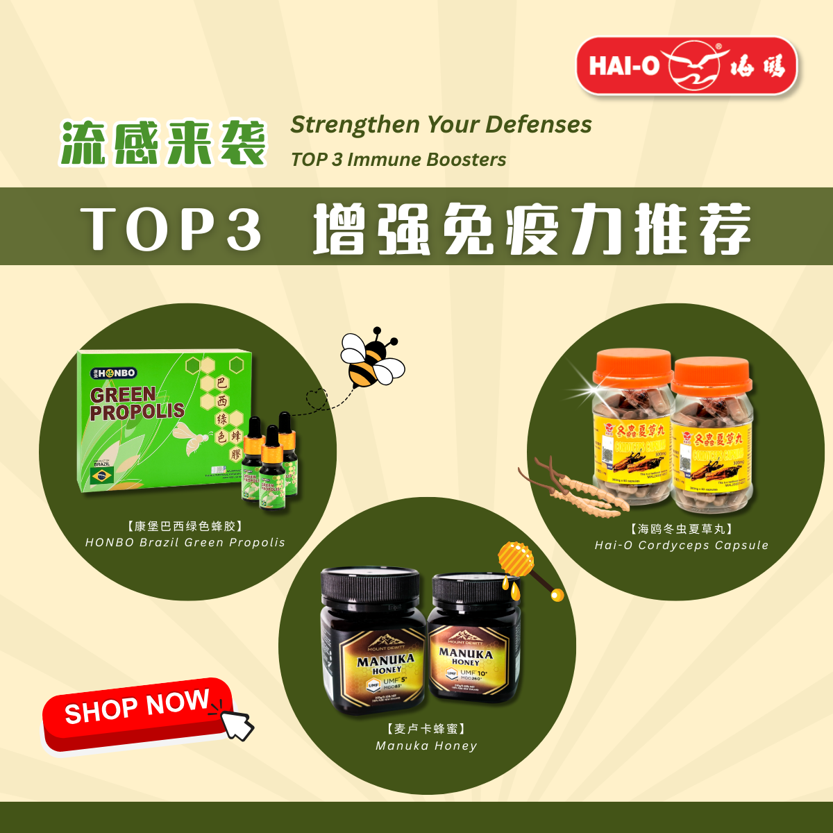 Top 3 Immune Booster